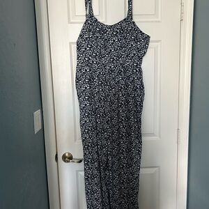 Floral Print Jumpsuit